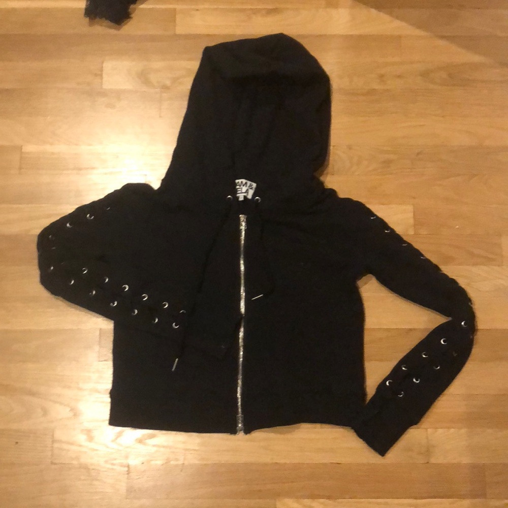 Pam and Gela black sweatshirt